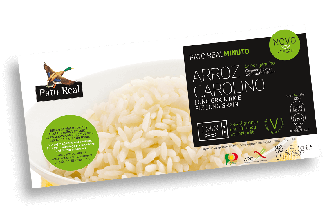 Arroz Carolino Pronto a Comer