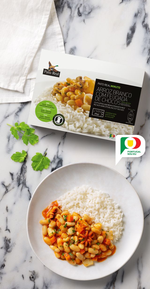 Arroz Branco com Feijoada de Chocos Pronto a Comer