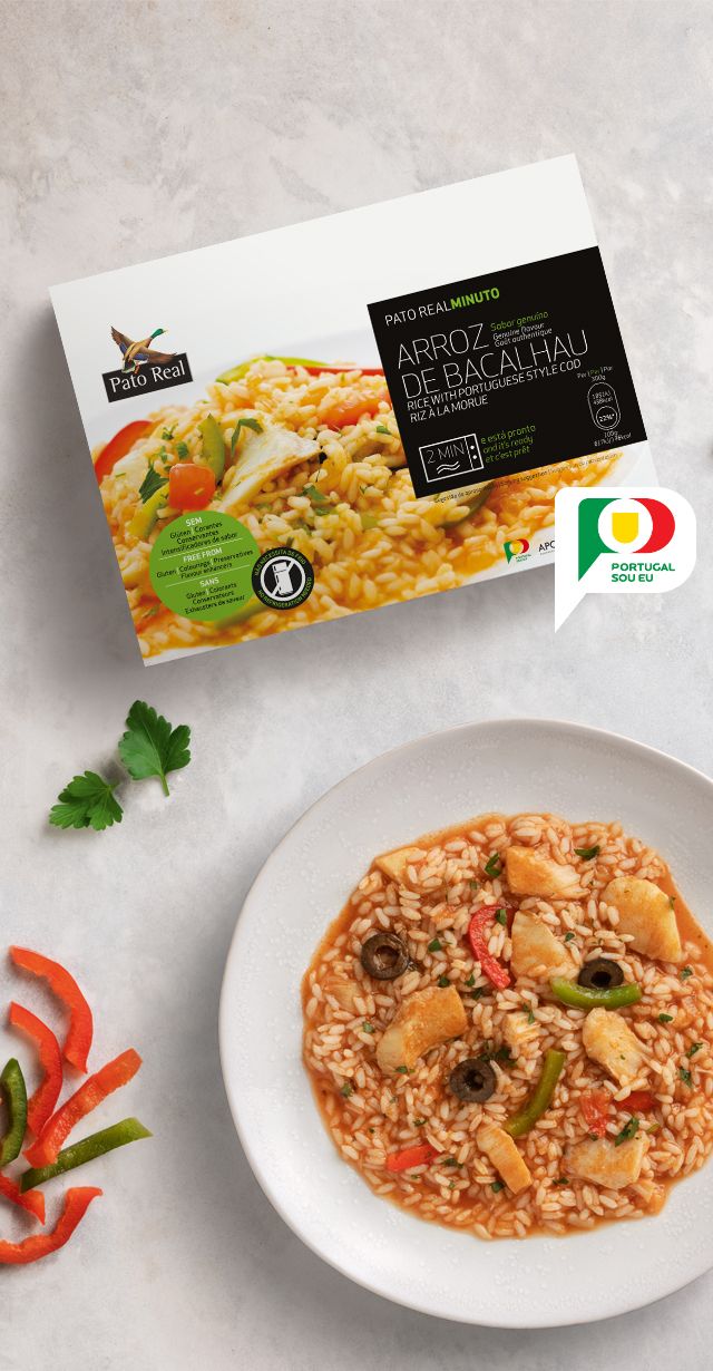 Arroz de Bacalhau Pronto a Comer
