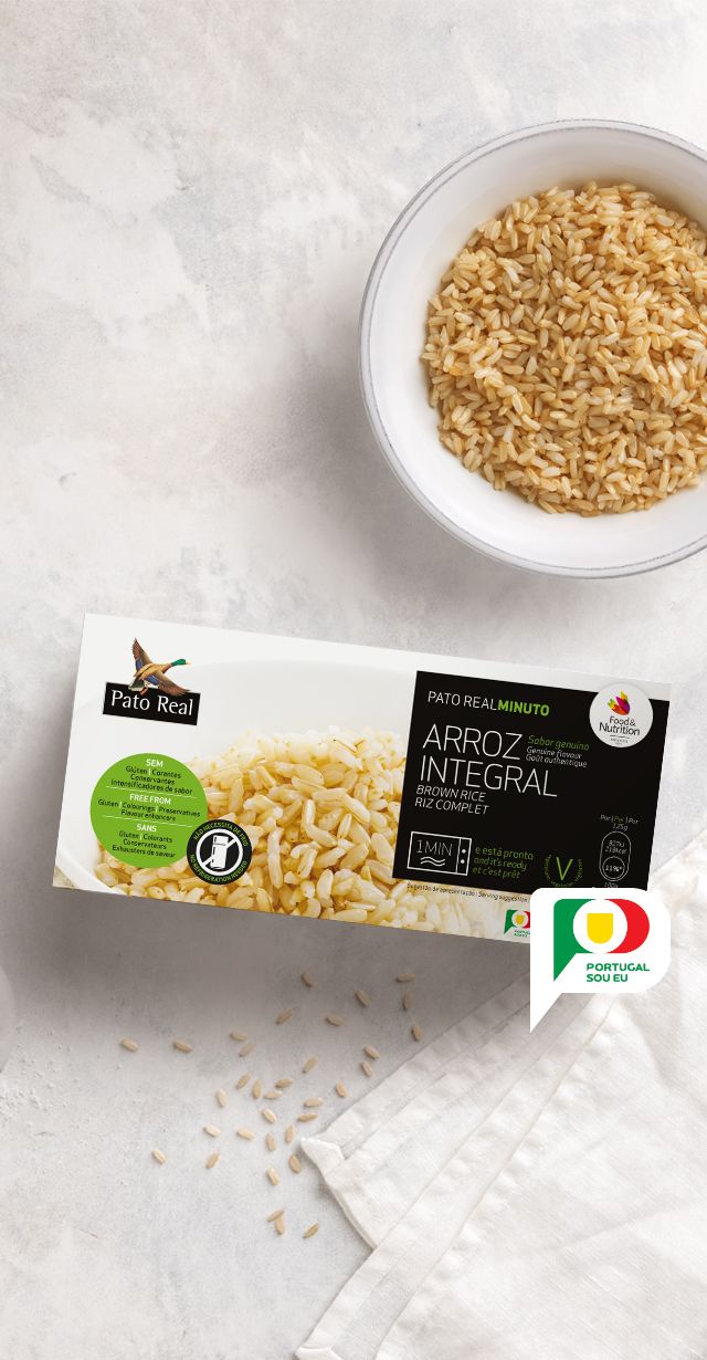 Arroz Integral Pronto a Comer