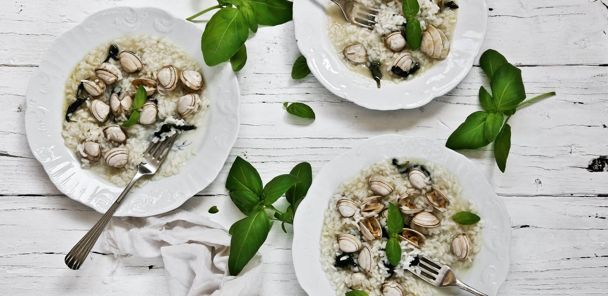 Arroz de Amêijoas e Manjericão