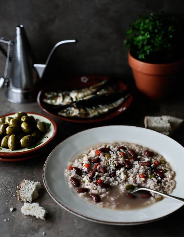 Arroz Malandro de Feijão Vermelho e Pimento