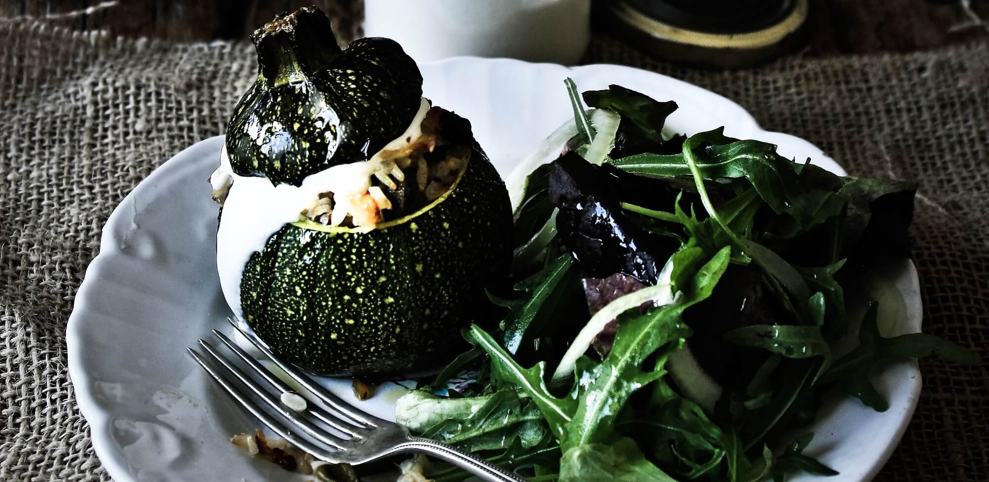 Courgettes Redondas Recheadas